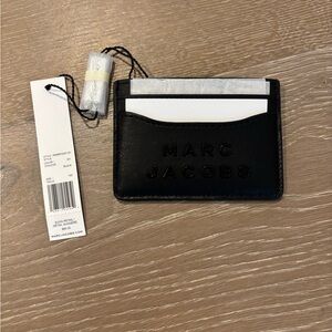 NWT Marc Jacobs Elegant Black Card Holder
